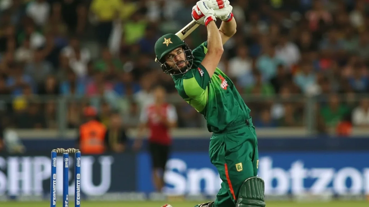 Women's T20 captain and all-rounder in delivery stride during a powerplay over